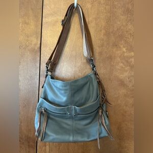 The Sak Ashland Leather Bucket with both straps! LIKE NEW CONDITION!